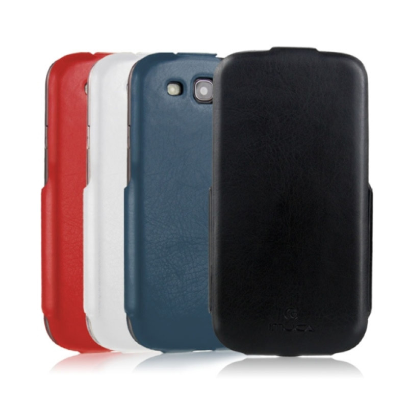 Чехол-флип для Galaxy S3 i9300 iMuca Velvety Glaze Vertical Flip (+ пленка)