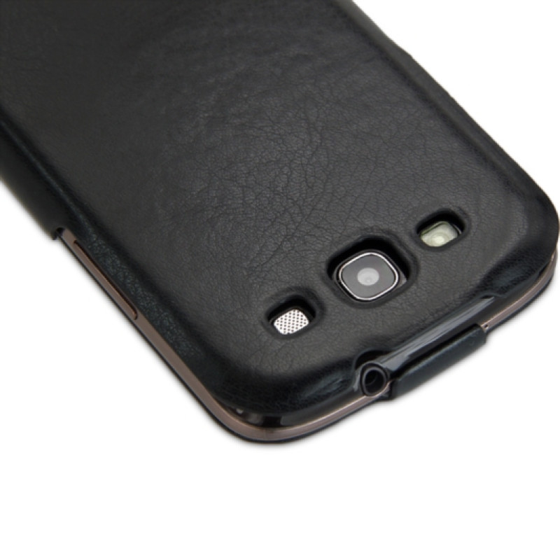 Чехол-флип для Galaxy S3 i9300 iMuca Velvety Glaze Vertical Flip (+ пленка)