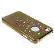 Накладка с камнями Swarovski More Noel Lumina на iPhone 4/4S (+ пленка)