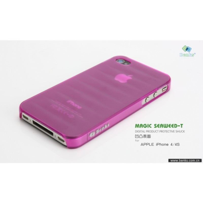 Матовий прозорий чохол Benks Magic Seaweed-T для iPhone 4/4S