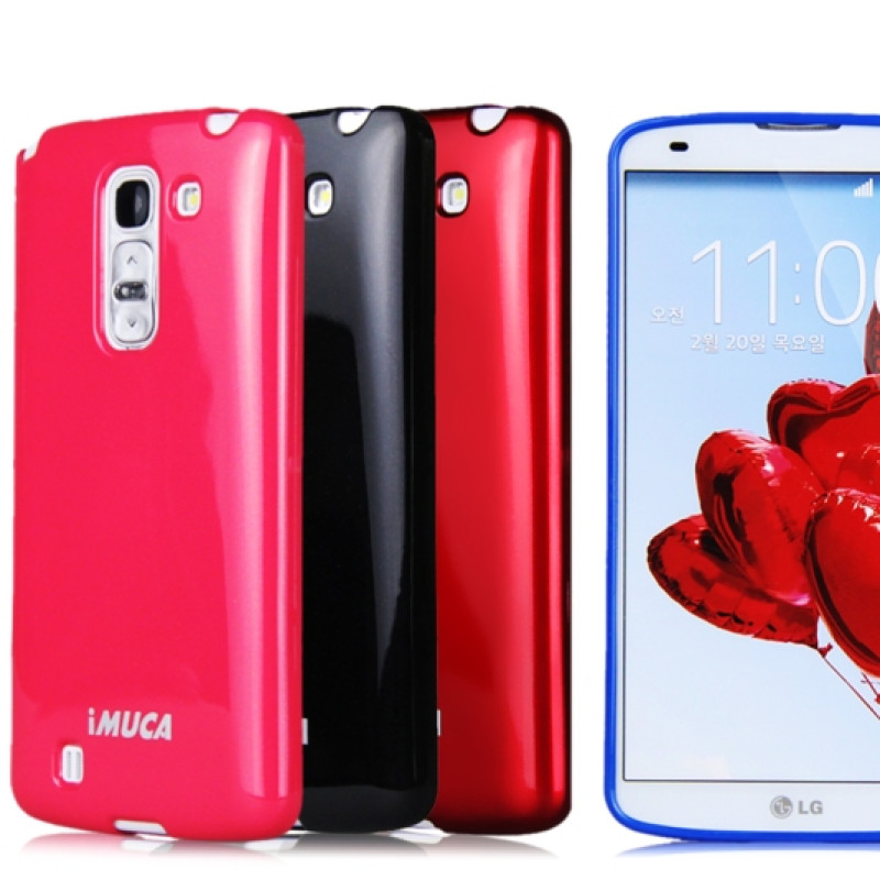 TPU чохол iMuca Cool Color для LG Optimus G Pro 2 (+плівка і стилус)