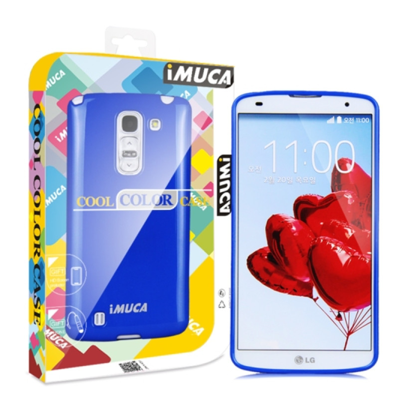 TPU чохол iMuca Cool Color для LG Optimus G Pro 2 (+плівка і стилус)