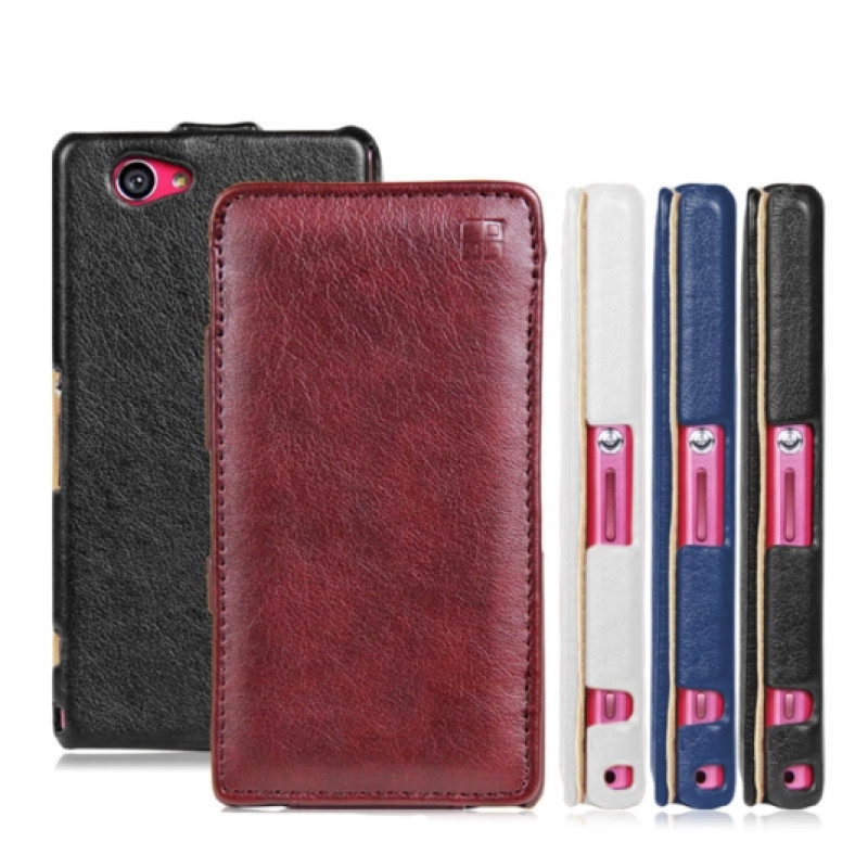 Шкіряний чохол для Sony Xperia Z1 Compact iMuca Concise Vertical Flip