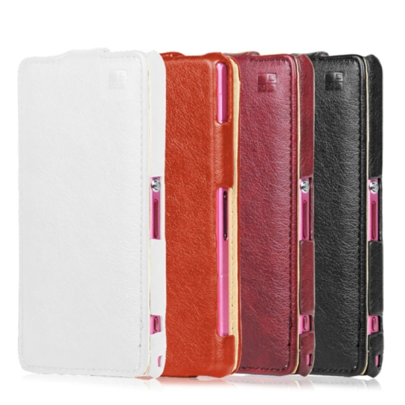 Шкіряний чохол для Sony Xperia Z1 Compact iMuca Concise Vertical Flip