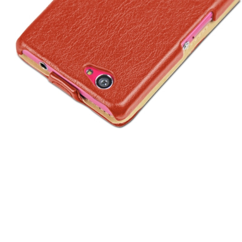Шкіряний чохол для Sony Xperia Z1 Compact iMuca Concise Vertical Flip