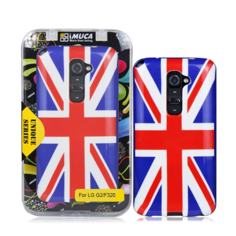 Чохол iMuca Unique Series Case UK Flag для LG Optimus G2