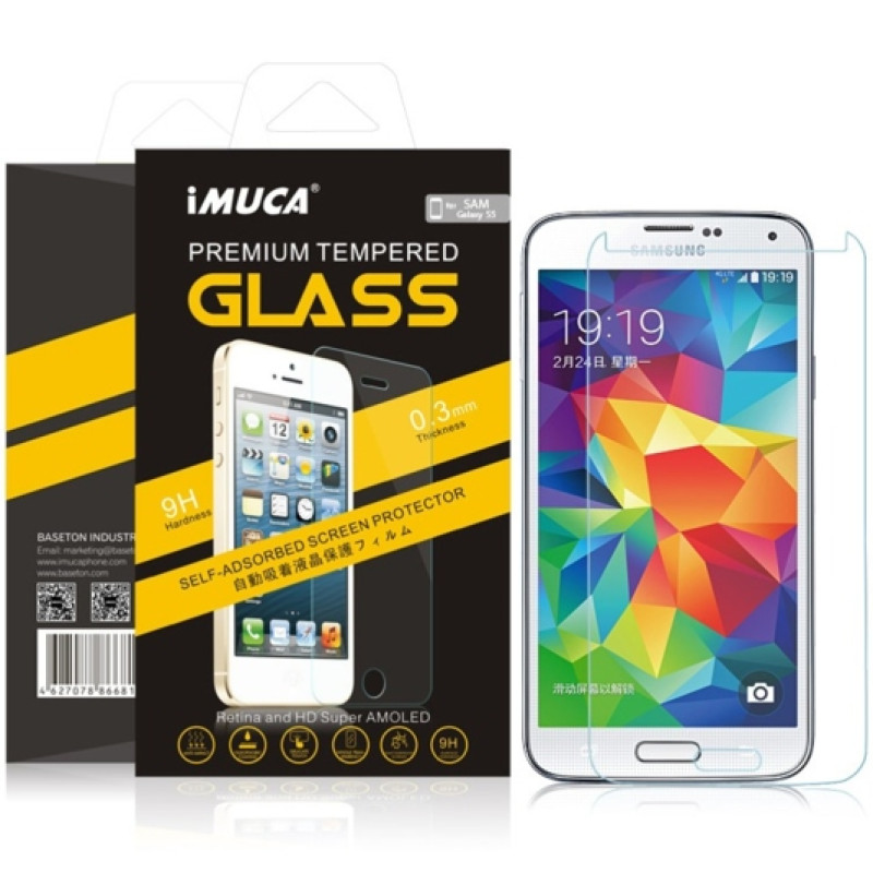 Захисне скло iMuca Premium Tempered Glass для Samsung Galaxy S5