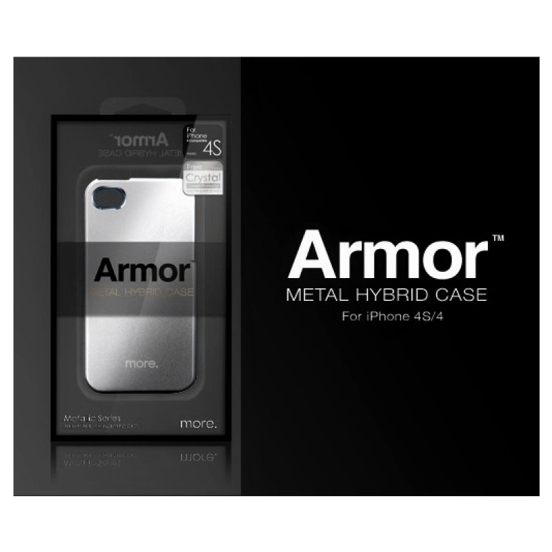 Захисний чохол More Armor Metal Hybrid Case для iPhone 4S/4
