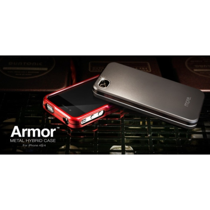 Захисний чохол More Armor Metal Hybrid Case для iPhone 4S/4