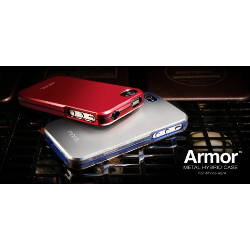 Захисний чохол More Armor Metal Hybrid Case для iPhone 4S/4