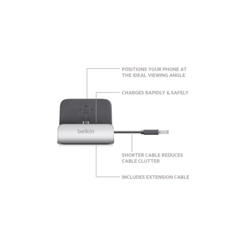 Док-станція Belkin Dock Charge+Sync для смартфонів Samsung