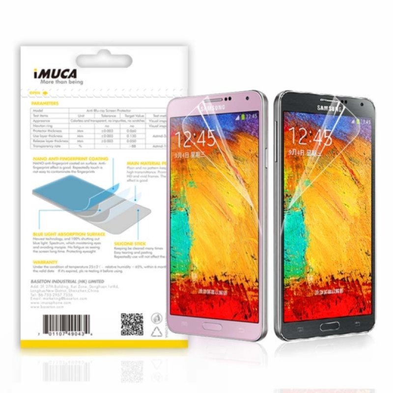 Захисна плівка для Galaxy Note 3/n9000 iMuca Anti Blu-ray Screen Protector