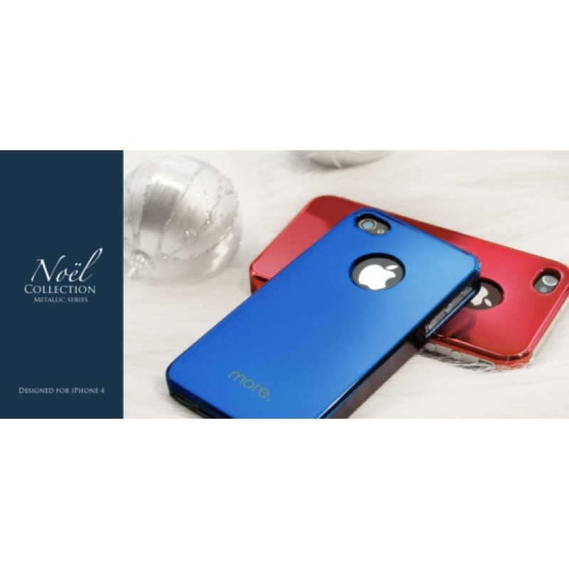 Дзеркальна накладка More Noel Collection для iPhone 4/4S (+плівка)