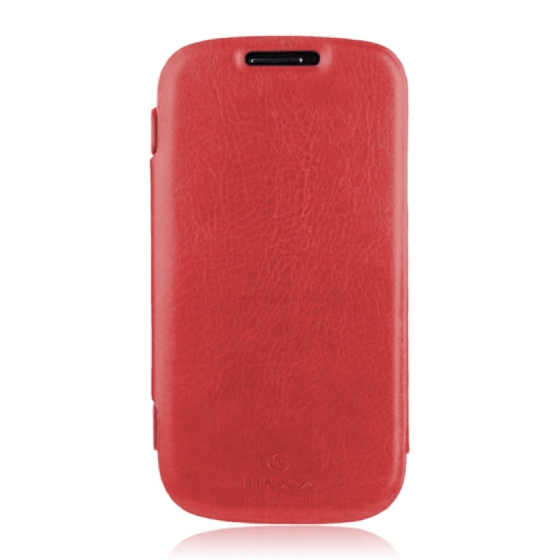 Тонкий кожаный чехол-книжка для Samsung Galaxy S3 iMuca Velvety Glaze Side Flip