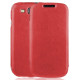 Тонкий кожаный чехол-книжка для Samsung Galaxy S3 iMuca Velvety Glaze Side Flip