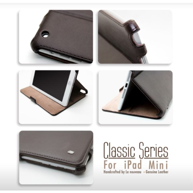 Чохол з натуральної шкіри для iPad Mini/mini 2 серії Lenouveau Classic Case