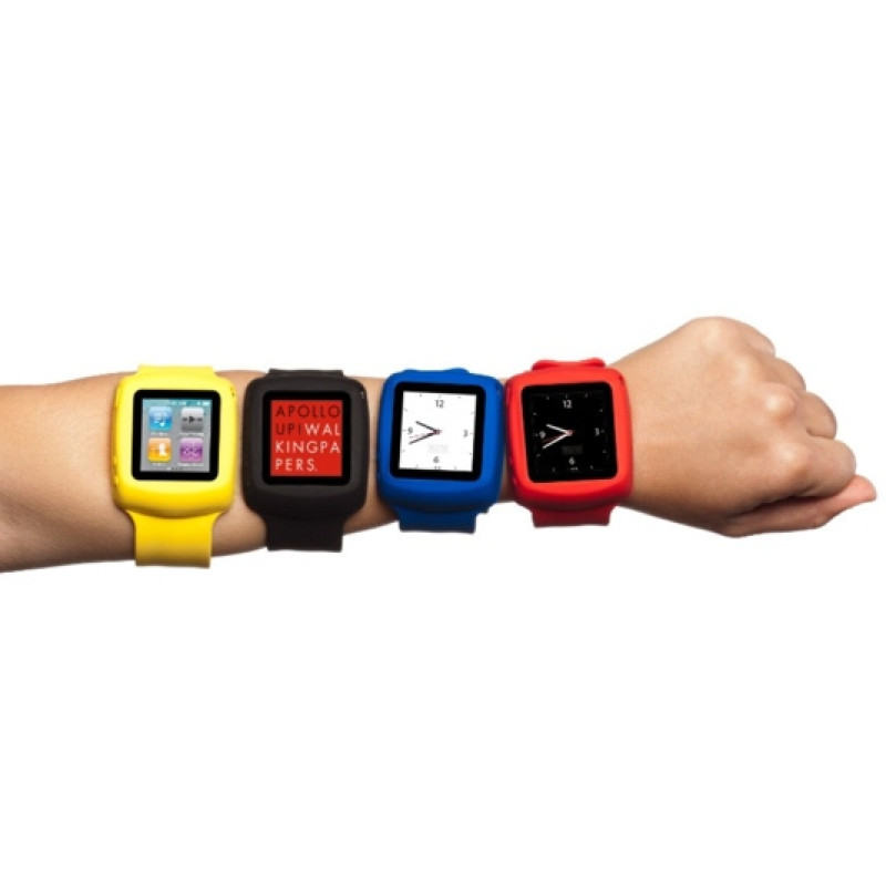 Гумовий браслет Griffin Slap Purple для iPod nano 6G
