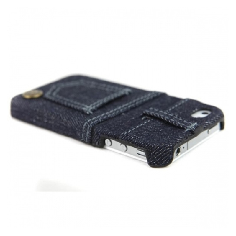 Джинсовый чохол LS-NY Trendy Classic для iPhone 4/4S