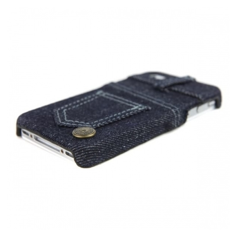 Джинсовый чохол LS-NY Trendy Classic для iPhone 4/4S