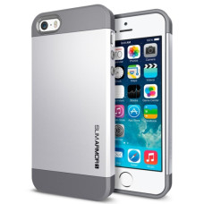 Защитный чехол SGP Slim Armor Metal Series для iPhone 5/5S (+ пленка)