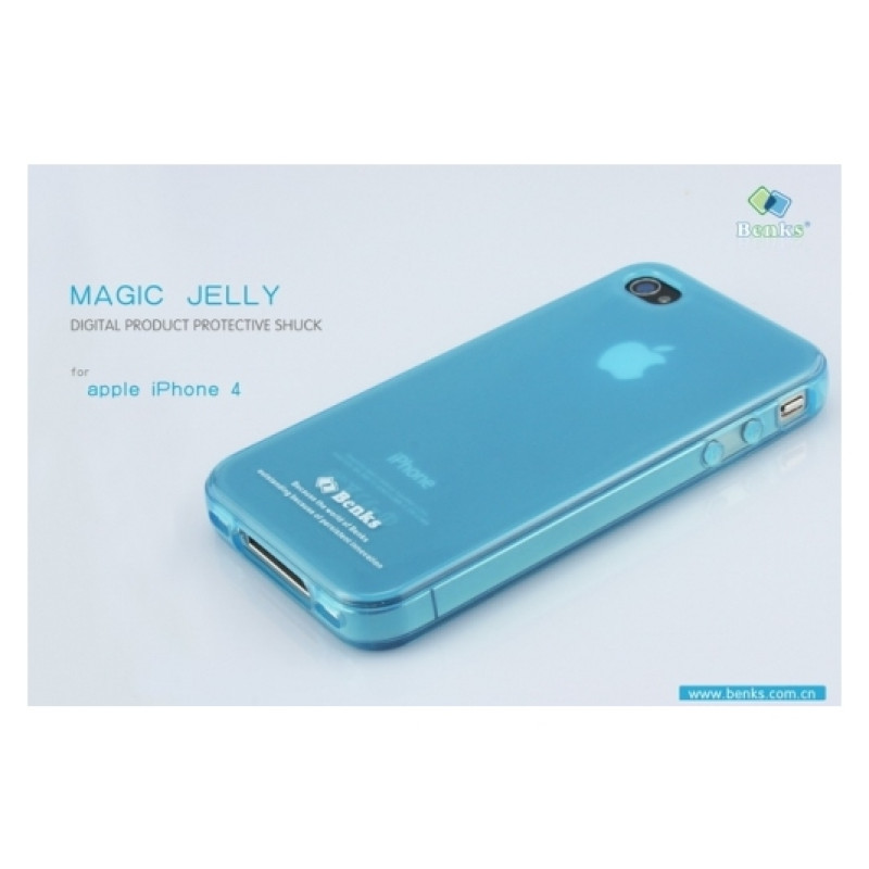 Силіконовий чохол Benks Magic Jelly для iPhone 4/4S