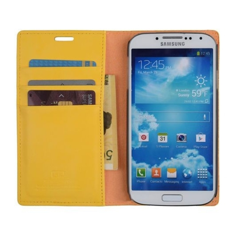 Шкіряний чохол-книжка Goospery Leather Flip Cover для Samsung Galaxy S4 i9500