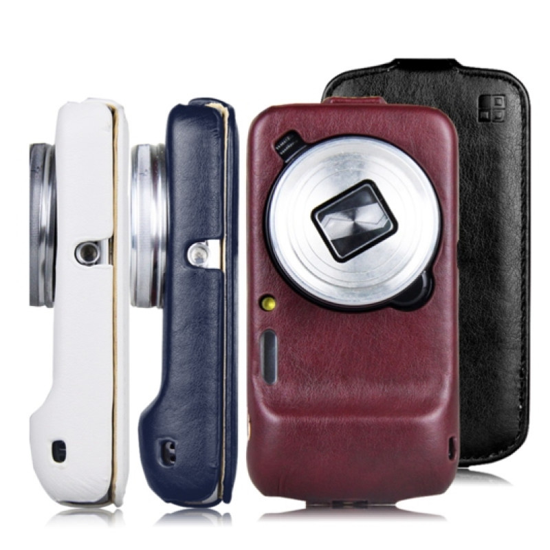 Чохол-фліп для Samsung Galaxy Zoom C1010 iMuca Concise Leather Case