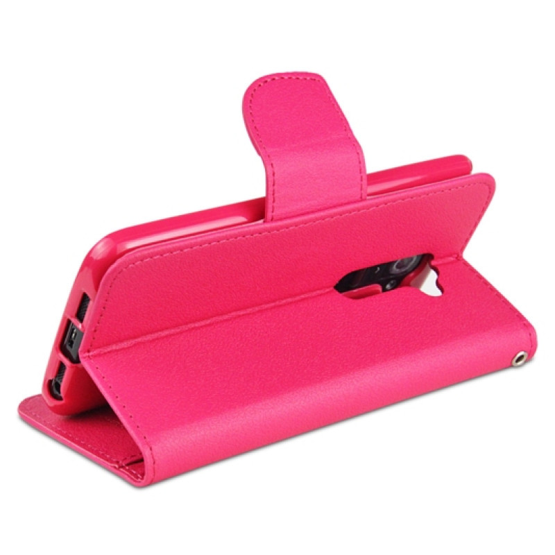 Чехол с застежкой iMuca Cool Color Wallet Leather Cases для LG Optimus G2