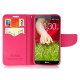 Чехол с застежкой iMuca Cool Color Wallet Leather Cases для LG Optimus G2