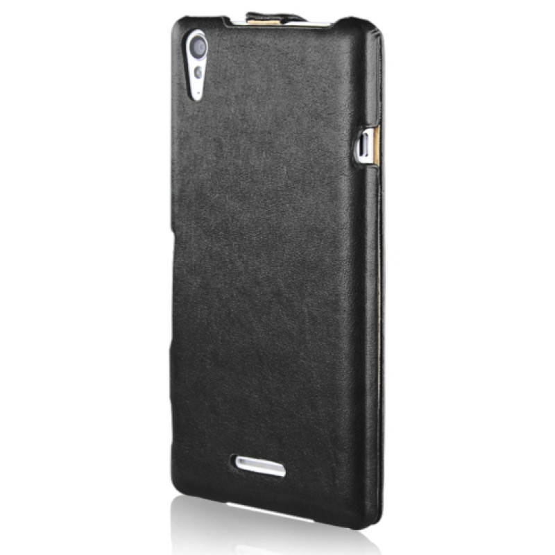 Шкіряний чохол-фліп для Sony Xperia T3 iMuca Concise Vertical Flip