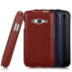 Шкіряний чохол-фліп для Samsung Galaxy Ace 4 iMuca Concise Vertical Flip