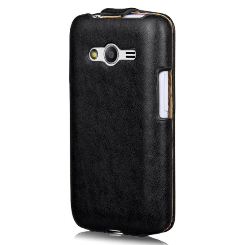 Шкіряний чохол-фліп для Samsung Galaxy Ace 4 iMuca Concise Vertical Flip
