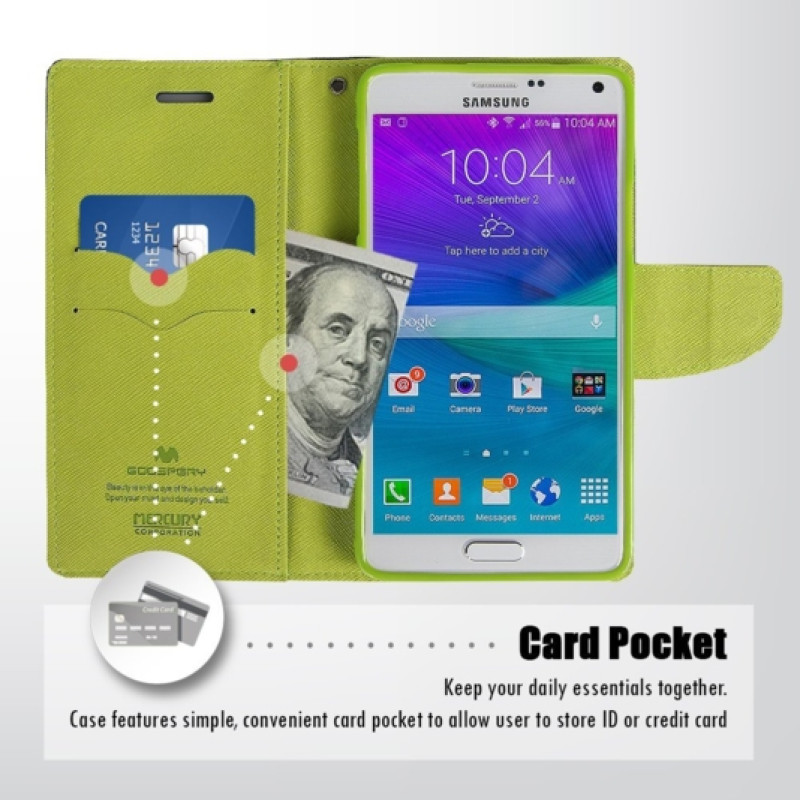 Чохол-книжка Goospery Fancy Diary Cover для Samsung Galaxy Note 4