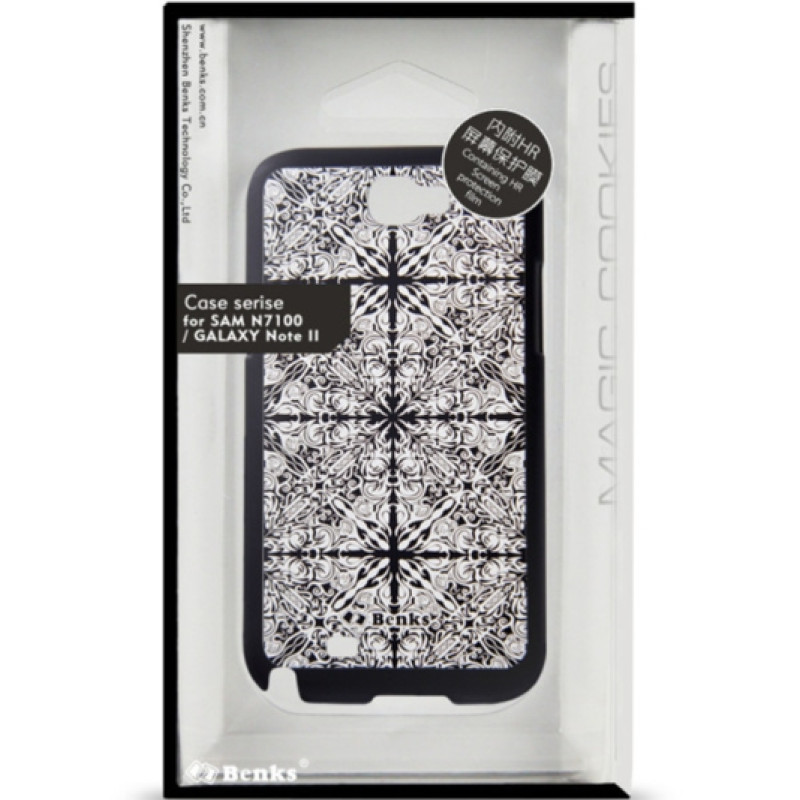 Накладка Benks Magic Chocolate Totem для Galaxy Note 2 (+пленка)