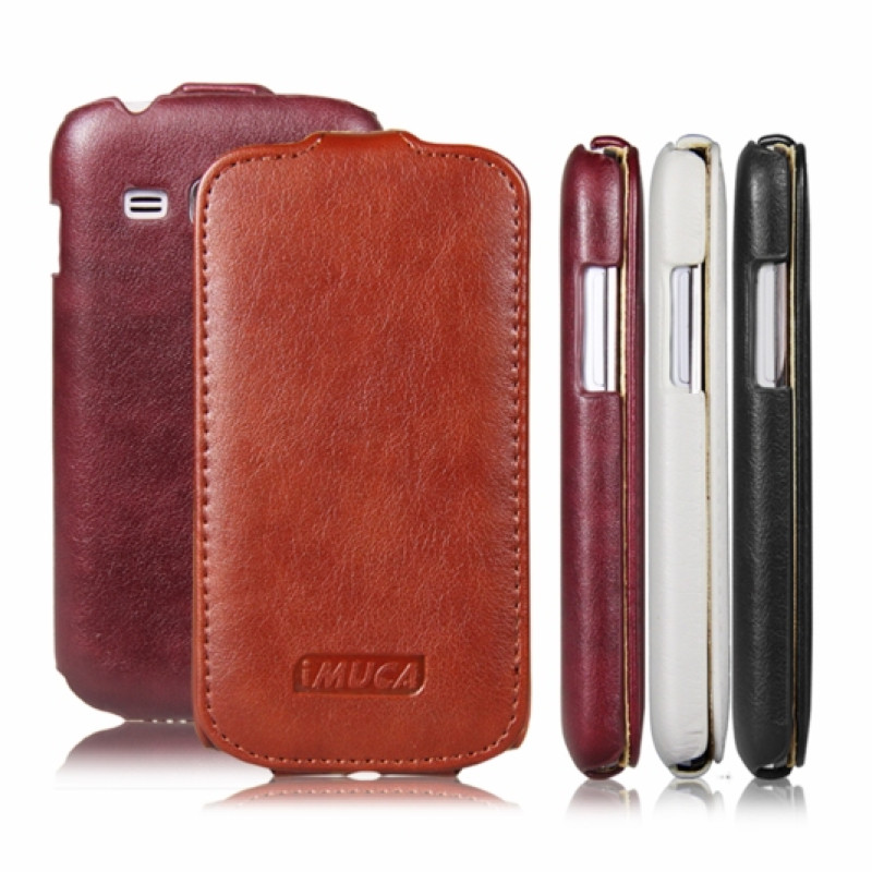 Чохол-фліп для Samsung Galaxy Ace 3 S7272 iMuca Vertical Flip