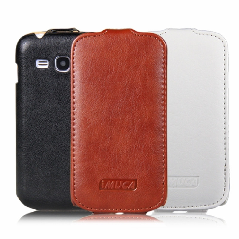 Чохол-фліп для Samsung Galaxy Ace 3 S7272 iMuca Vertical Flip