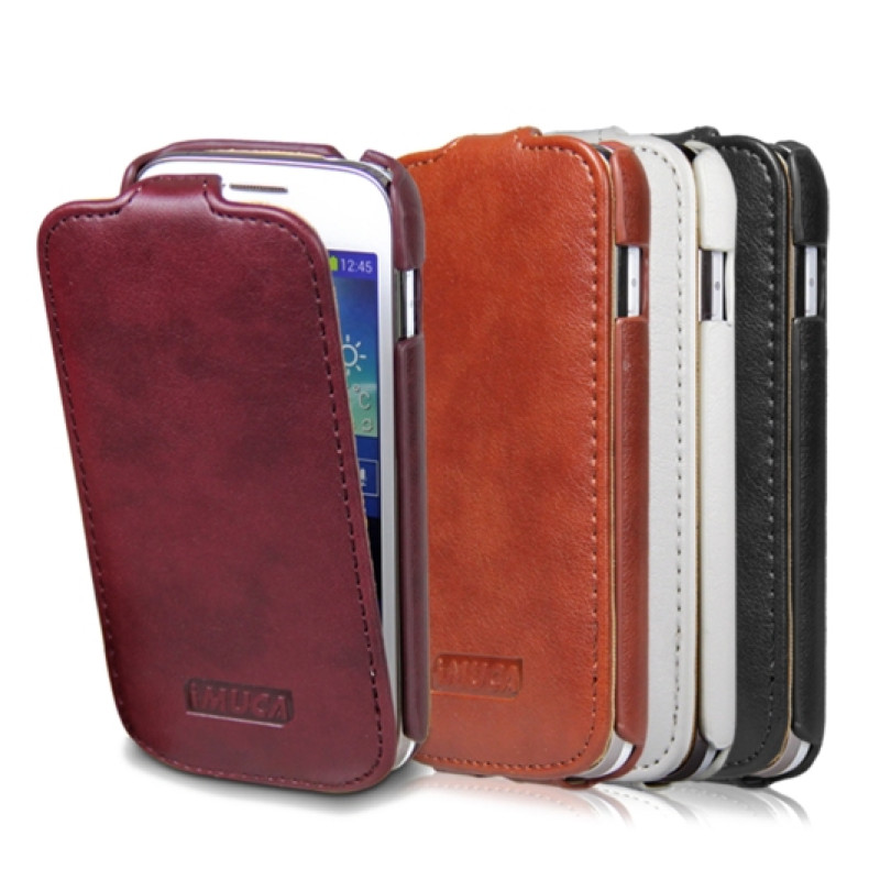 Чохол-фліп для Samsung Galaxy Ace 3 S7272 iMuca Vertical Flip