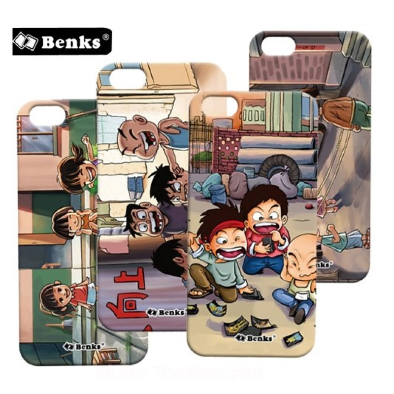 H1: Накладка Benks Magic Maltose для iPhone 4/4S