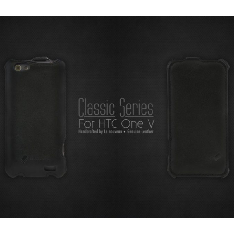 Шкіряний чохол для HTC One V серії Le Nouveau Classic