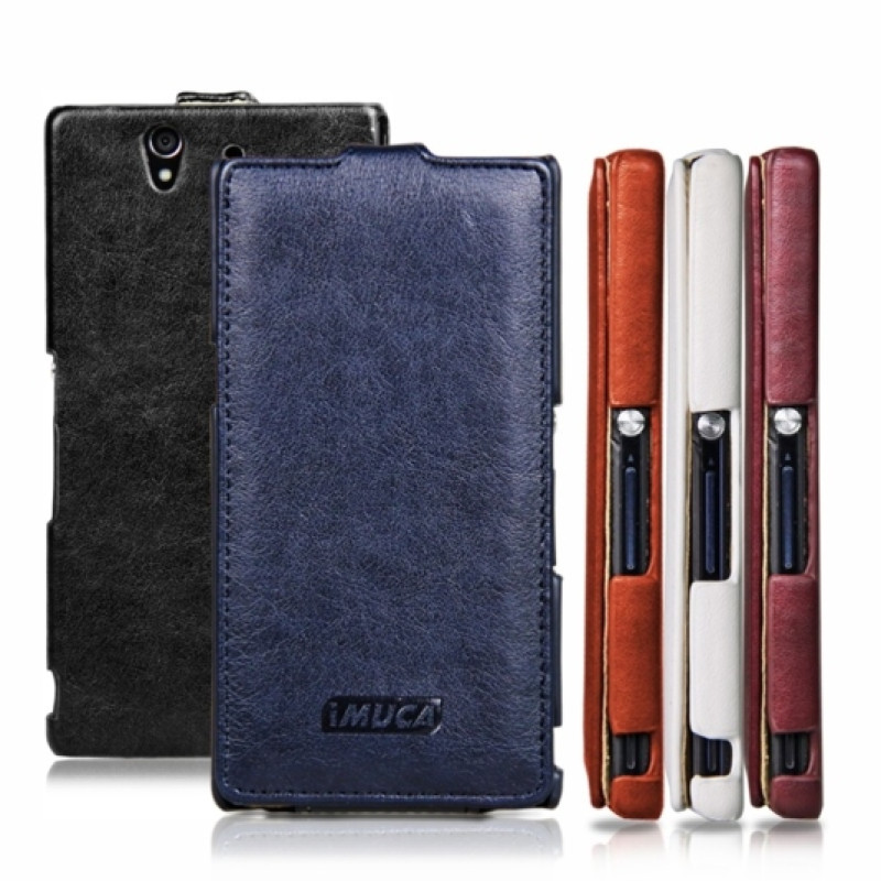 Шкіряний чохол для Sony Xperia Z L36h iMuca Concise Leather Vertical Flip