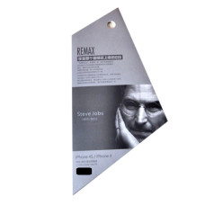 Глянцевая защитная пленка Remax Steve Jobs Protective film для iPhone 4/4S