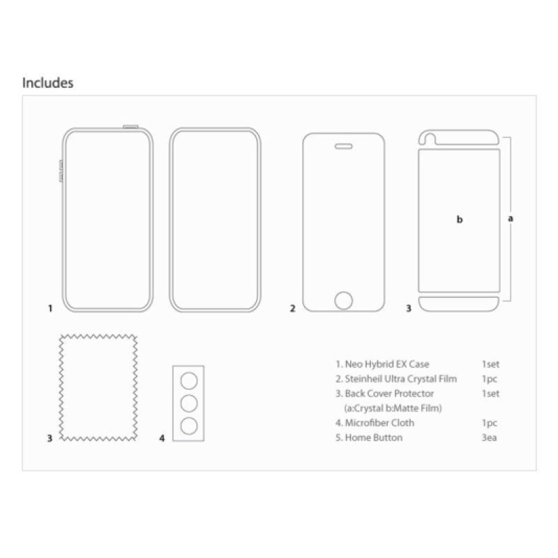 Бампер SGP Neo Hybrid EX Slim Metal для iPhone 5/5S