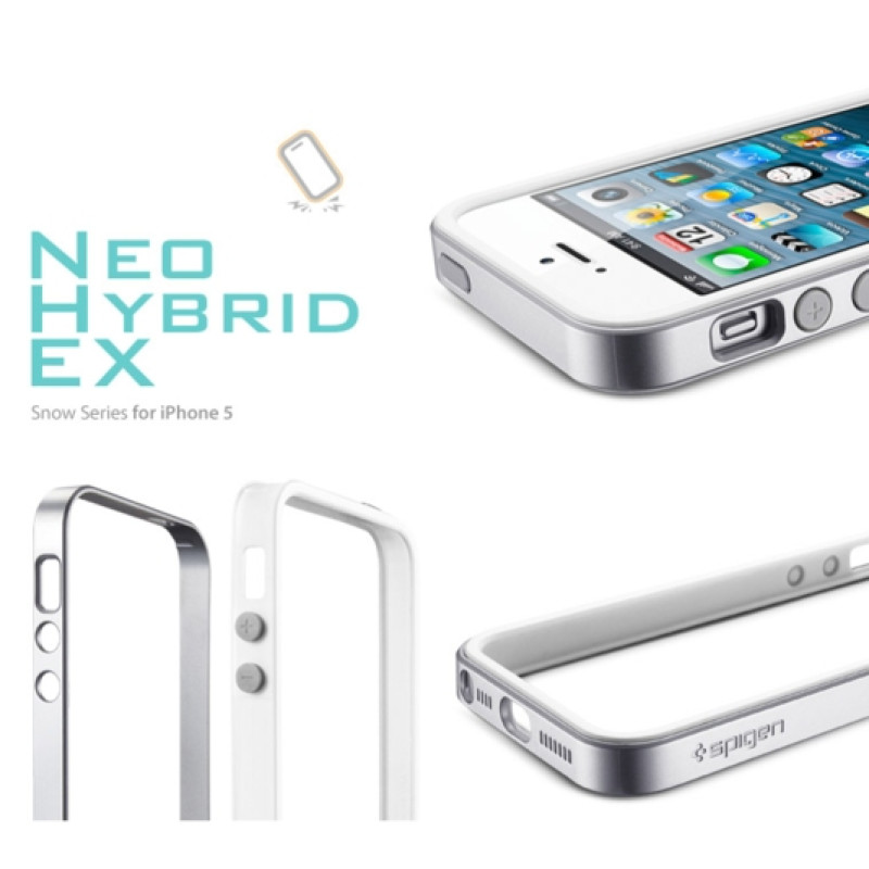 Бампер SGP Neo Hybrid EX Slim Metal для iPhone 5/5S