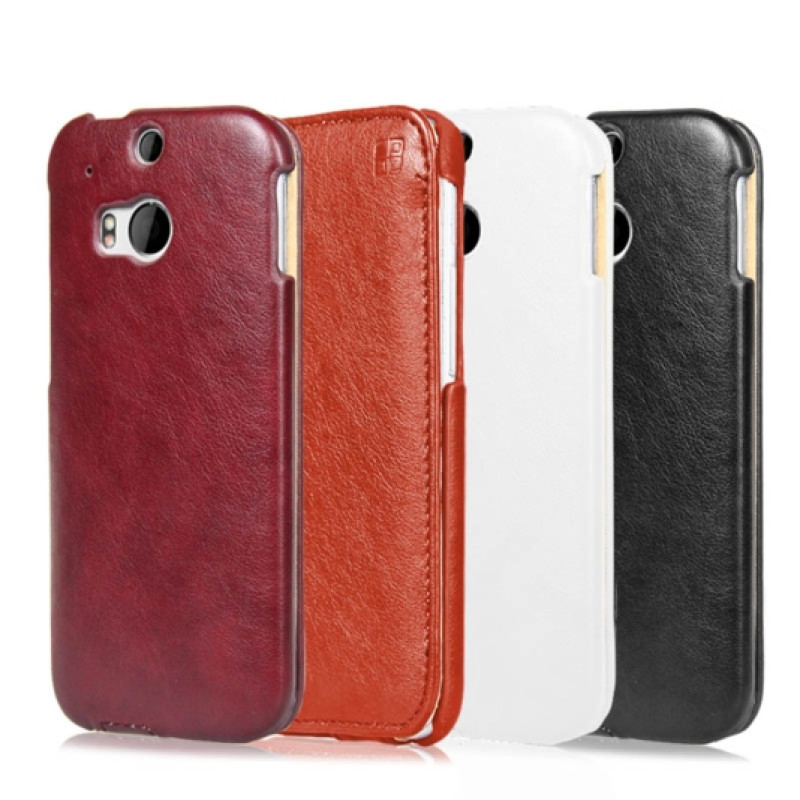 Шкіряний чохол-фліп для HTC One 2 M8 iMuca Concise Vertical Flip