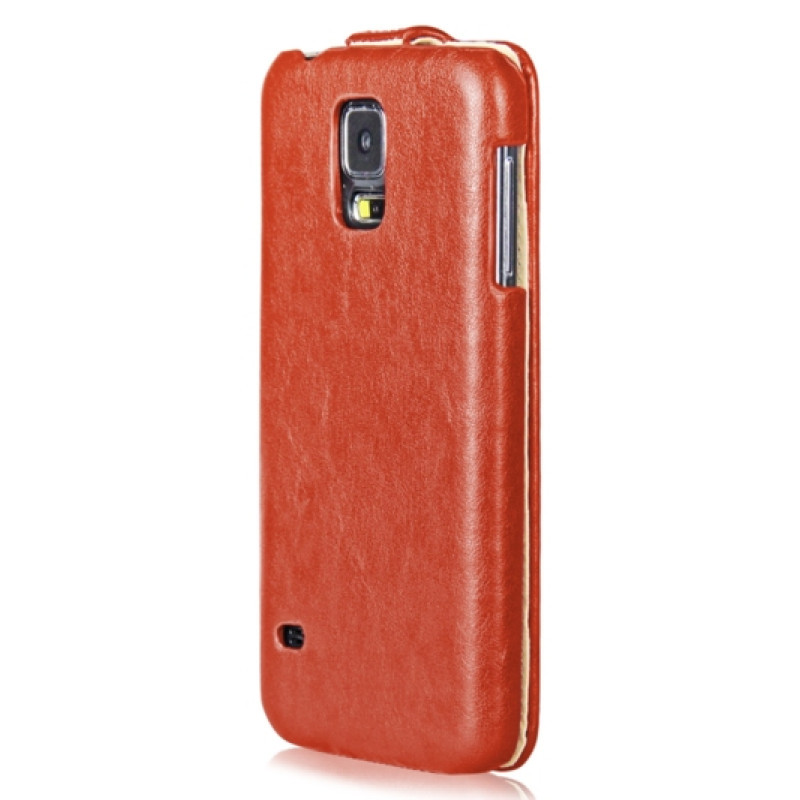 Шкіряний чохол-фліп для Samsung Galaxy S5 iMuca Concise Vertical Flip