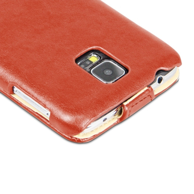 Шкіряний чохол-фліп для Samsung Galaxy S5 iMuca Concise Vertical Flip