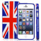 Чохол iMuca Unique Series Case UK/USA Flag для iPhone 5/5S