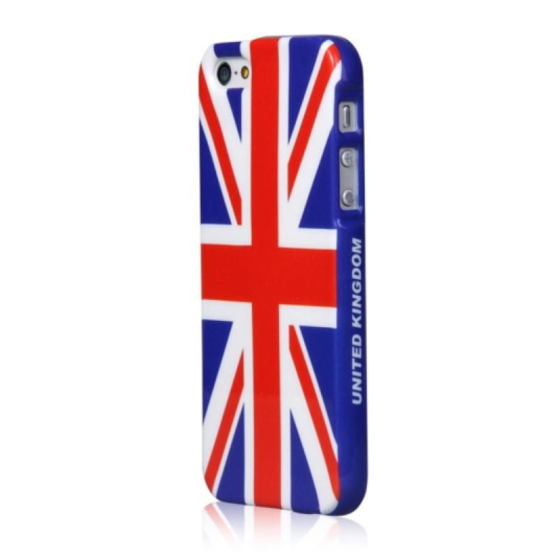 Чохол iMuca Unique Series Case UK/USA Flag для iPhone 5/5S