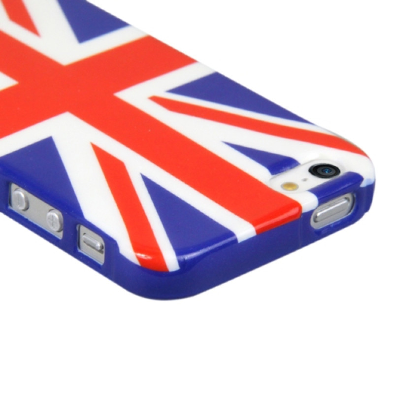 Чохол iMuca Unique Series Case UK/USA Flag для iPhone 5/5S