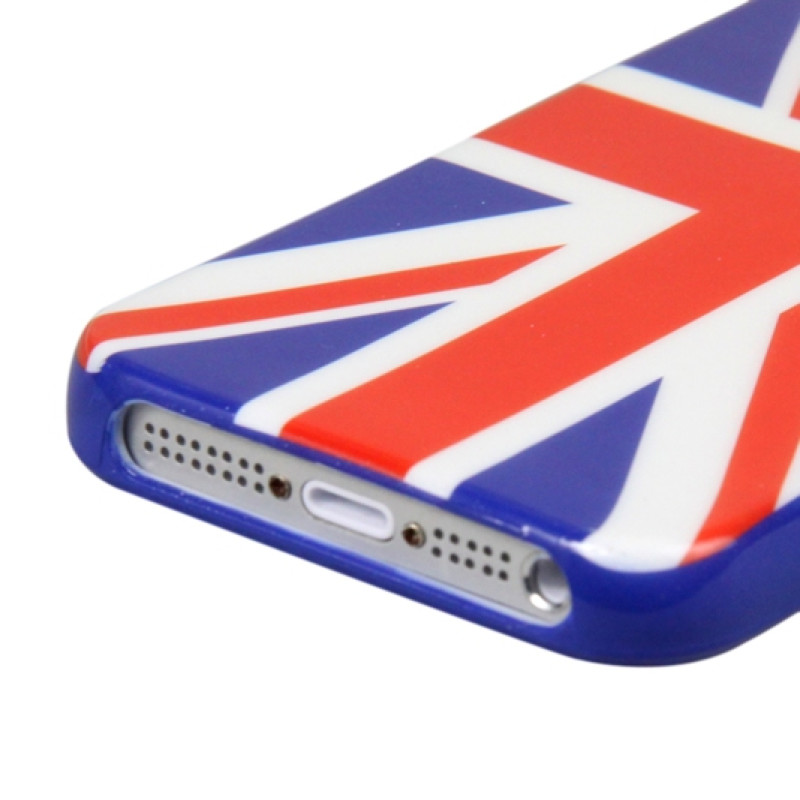 Чохол iMuca Unique Series Case UK/USA Flag для iPhone 5/5S